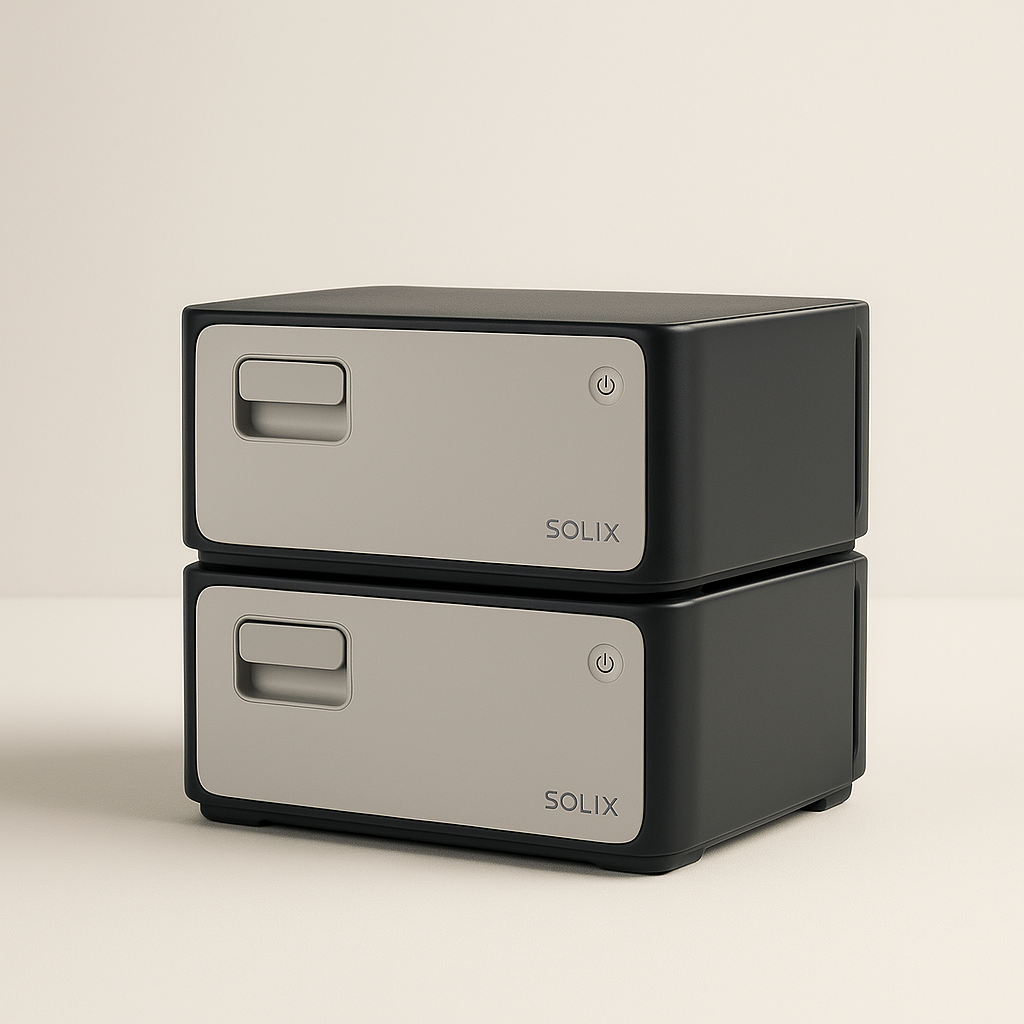 Foto eines modularen Erweiterungsakkus